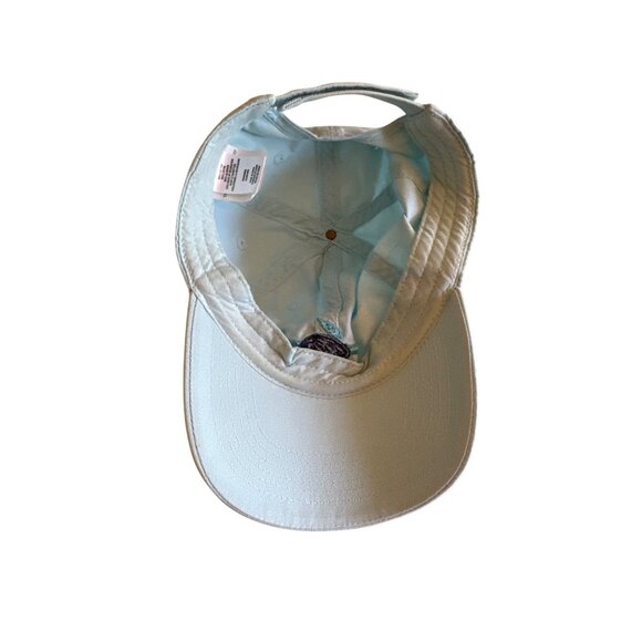 Life Is Good Turtle Embroidered Light Blue Cotton Baseball Cap Adjustable - Picture 4 of 7